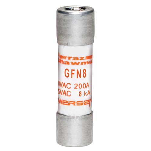 GFN8 - Fuse 250V 8A Time-Delay Midget GFN Series Visual